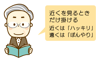 西宮市 ふじもと眼科 目の症状診断q A 老眼の対策